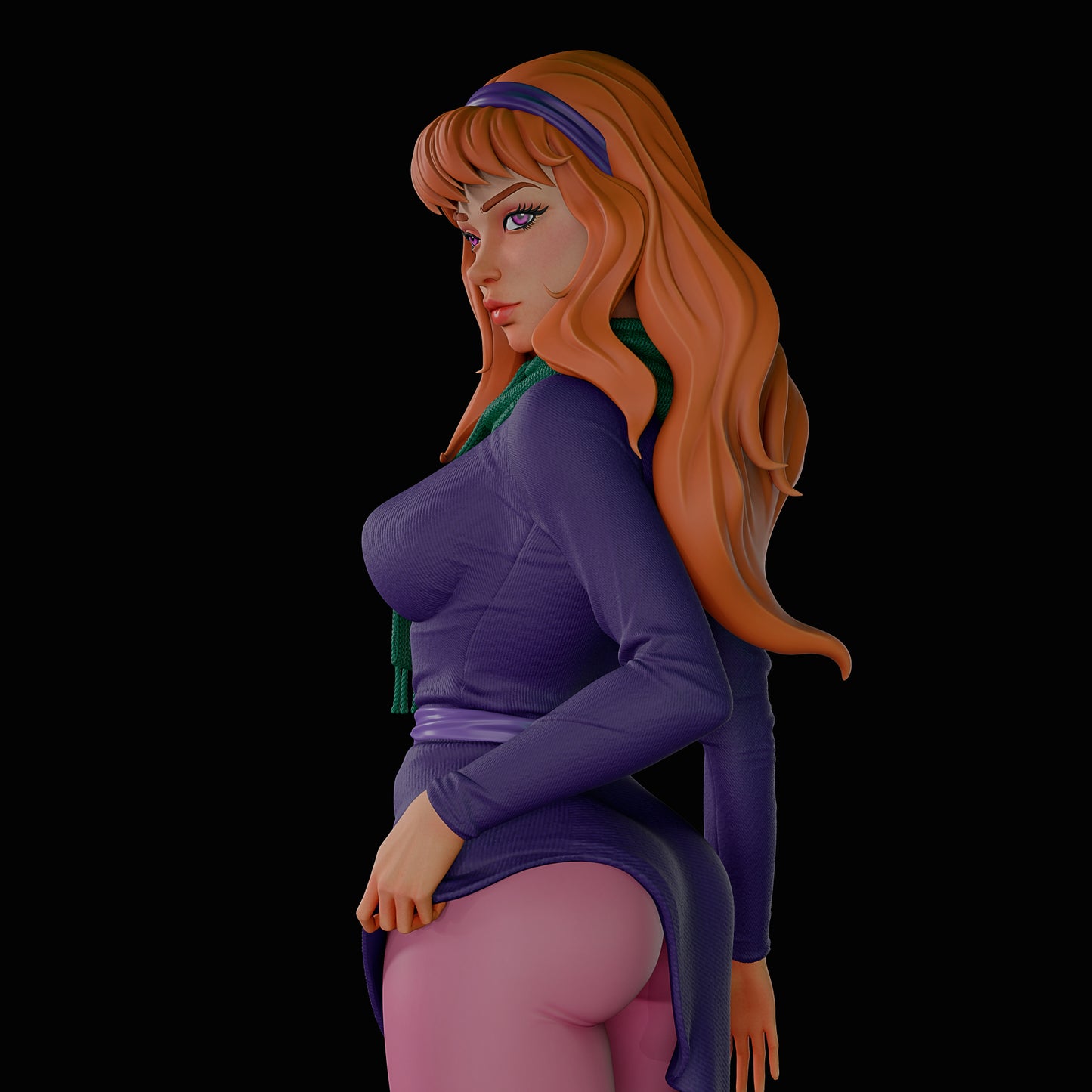 4189 Daphne Blake NSFW - Scooby-Doo - STL 3D Print Files