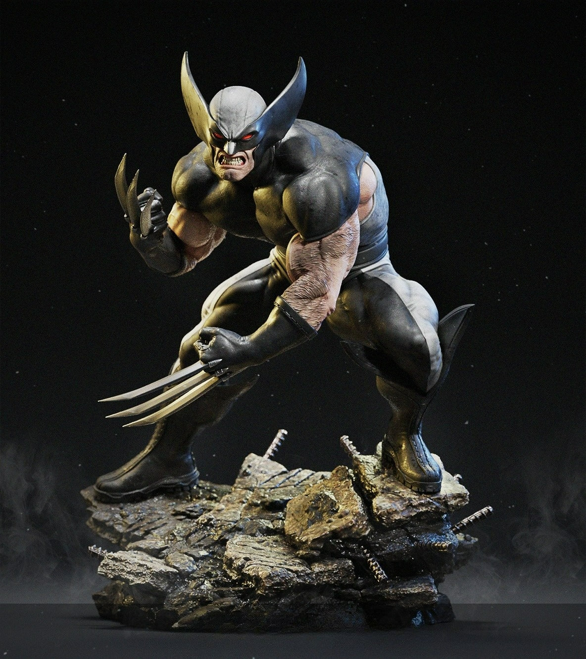 3279 WOLVERINE - X-MEN - STL 3D Print Files