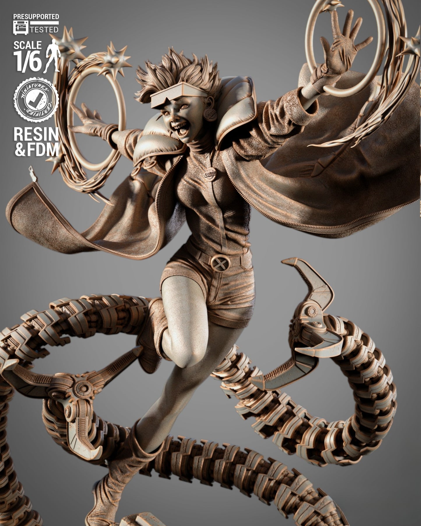 3459 Jubilee - X-Men Evolution - STL 3D Print Files