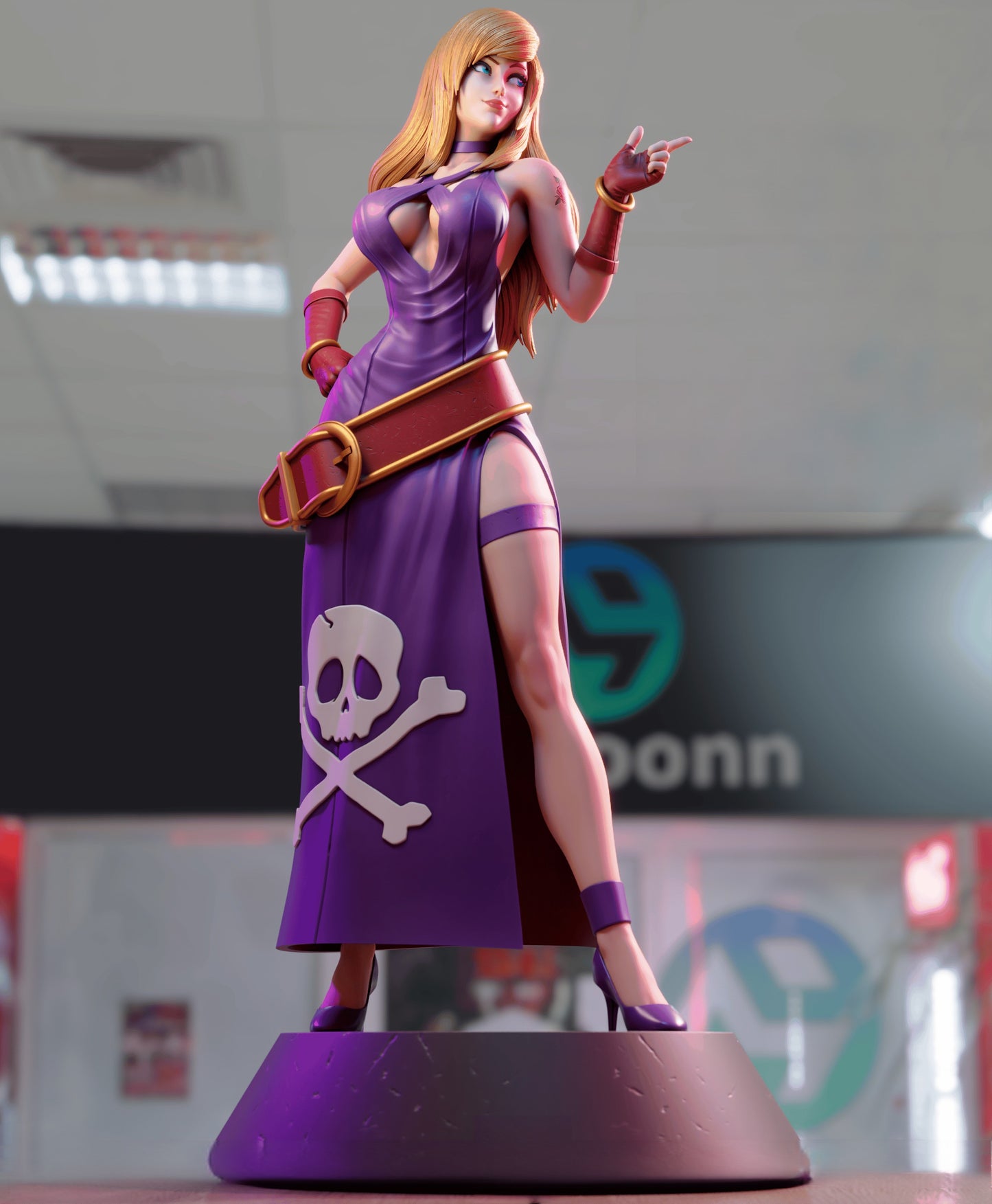 B.JENET - THE KING OF FIGHTERS - STL 3D Print Files