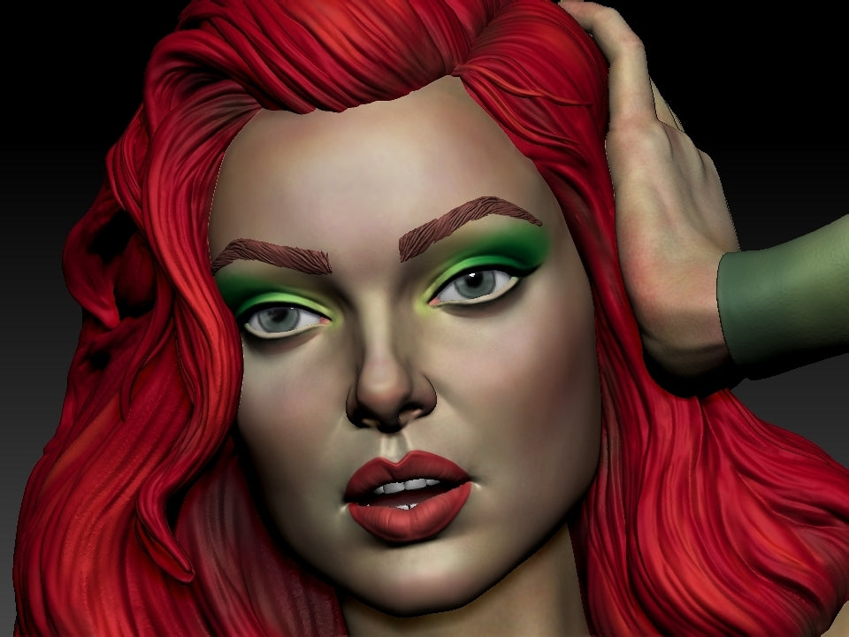 1903 Poison Ivy - Uma Thurman - DC Comics - STL 3D Print Files