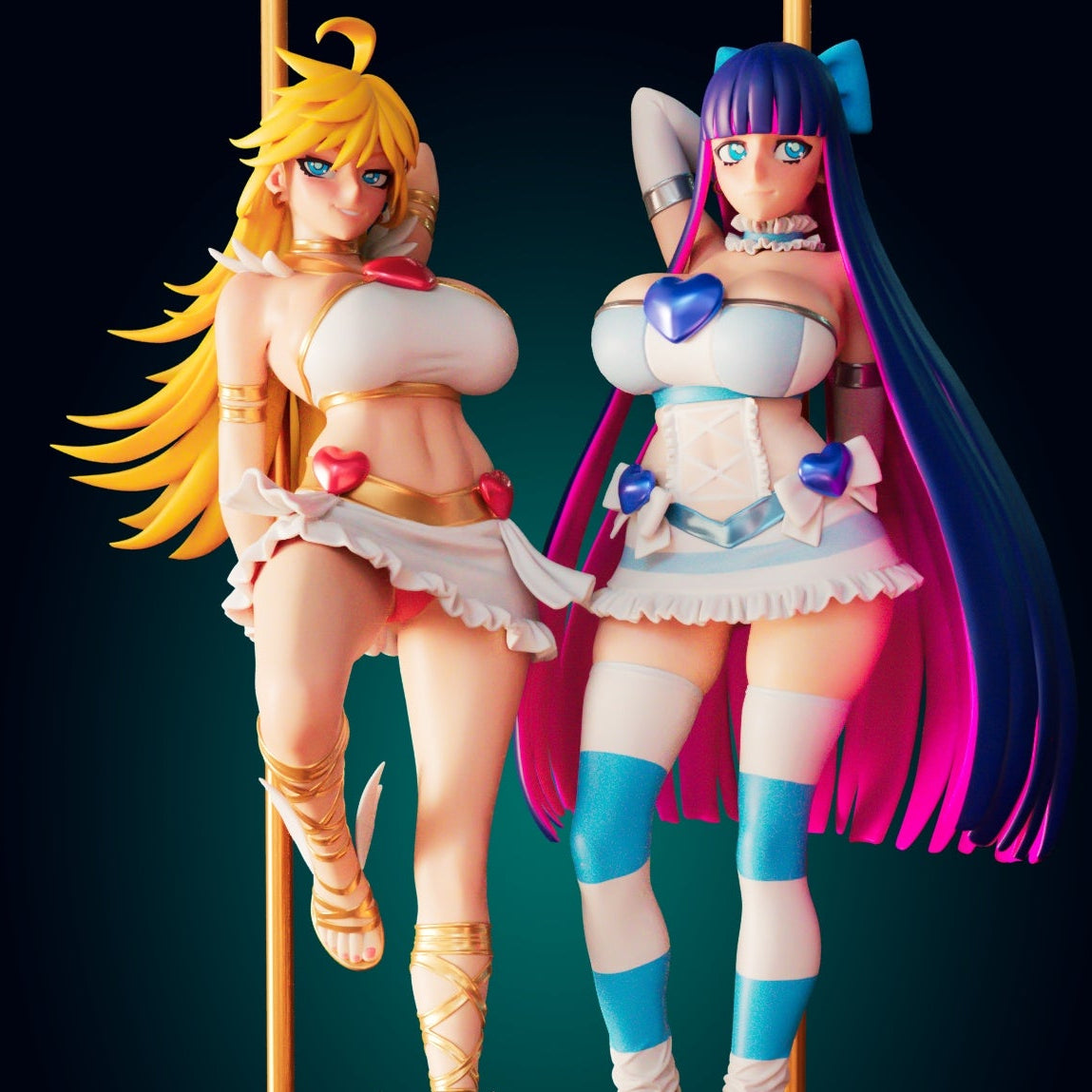 5395 Panty AND Stocking NSFW - STL 3D Print Files