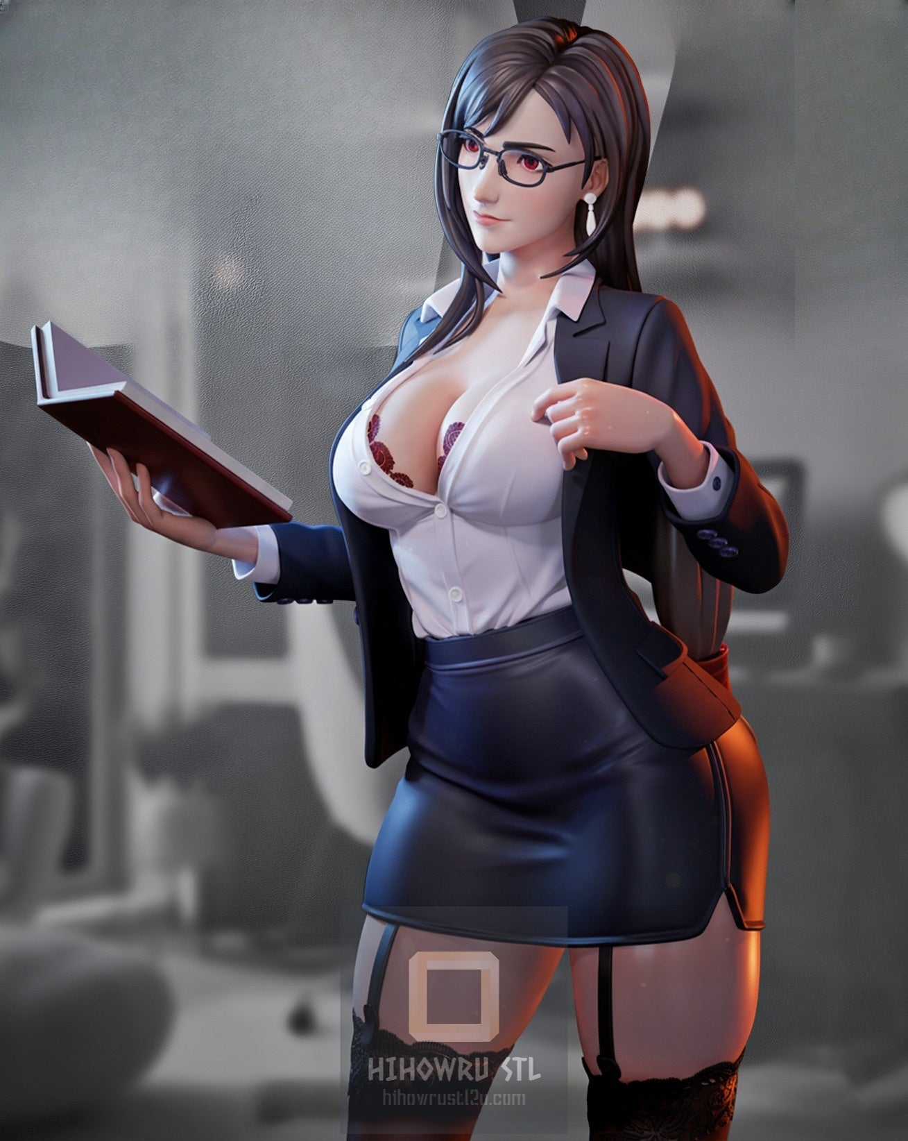 4623 Tifa Lockhart - Final Fantasy - STL 3D Print Files