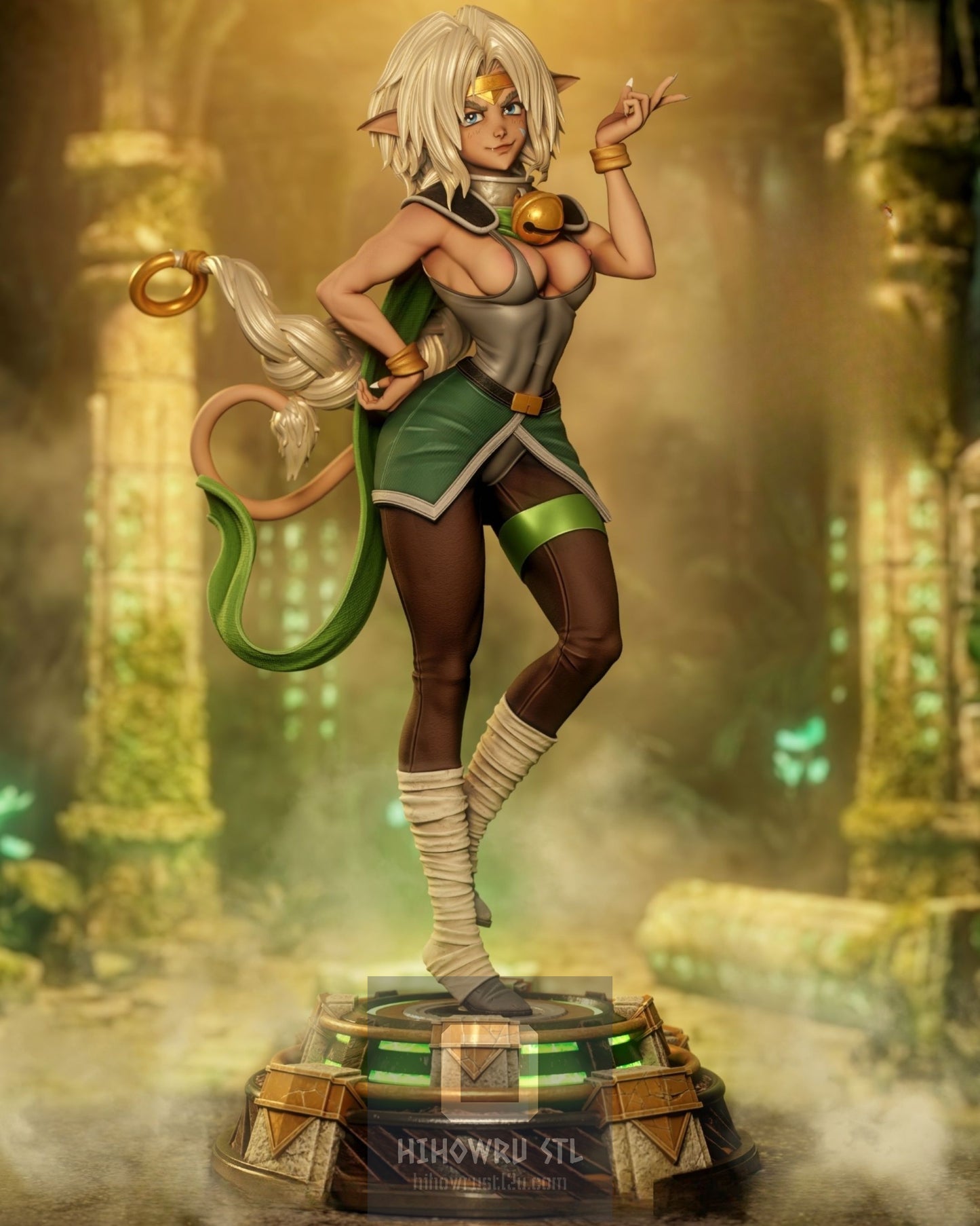 4635 Aisha Clan-Clan NSFW - Outlaw Star - STL 3D Print Files