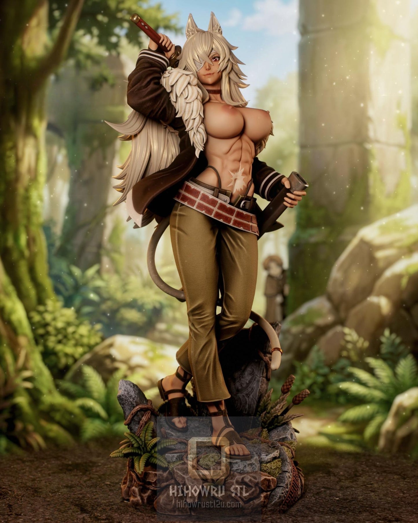 5488 Ghislaine Dedoldia NSFW - Mushoku Tensei - STL 3D Print Files
