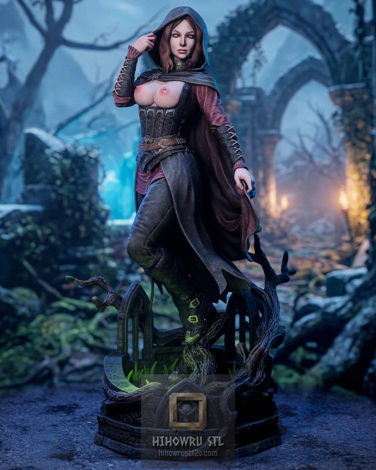 5638 Serana NSFW - The Elder Scrolls - STL 3D Print Files