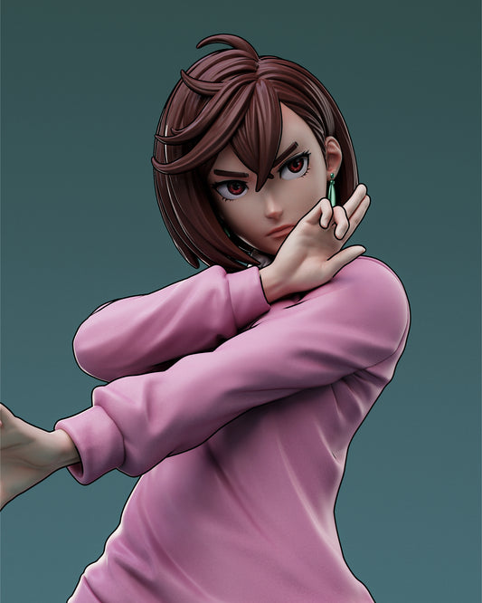 3923 Momo Ayase - Dandadan - STL 3D Print Files