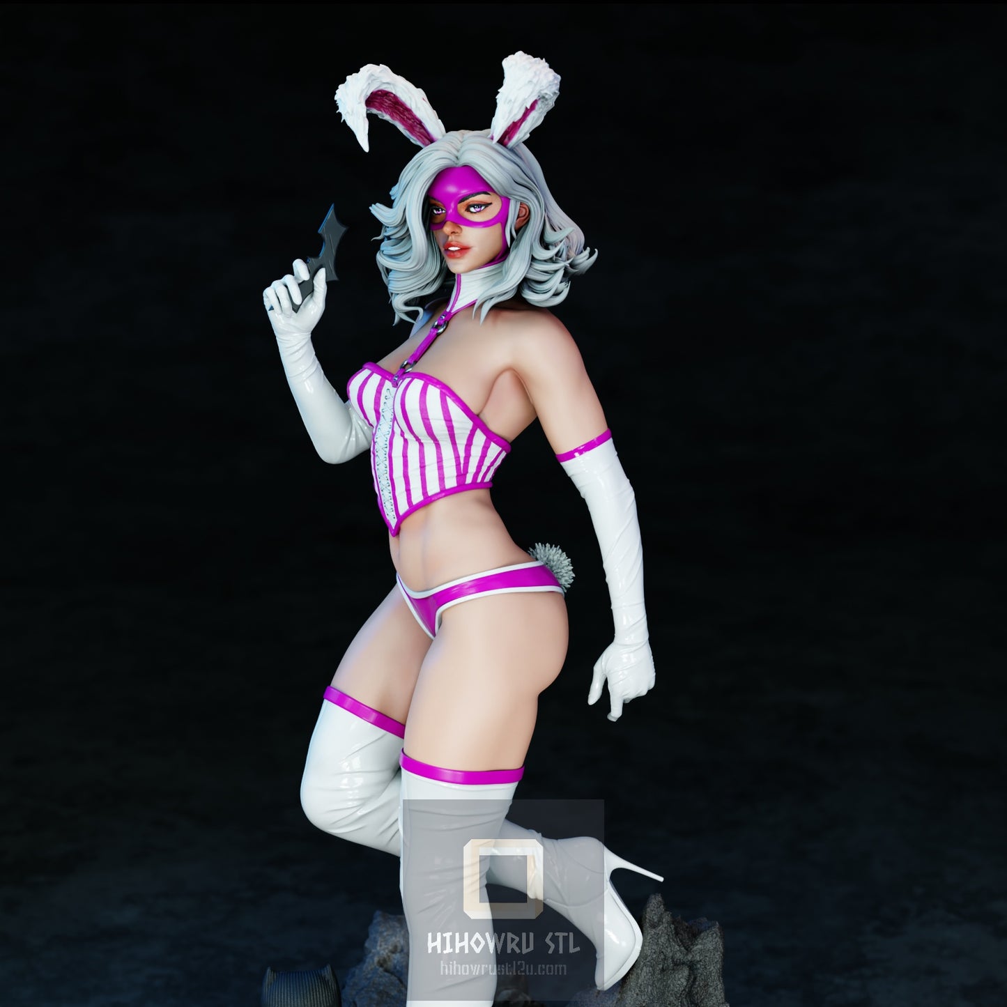 4408 Jaina Hudson NSFW - DC COMICS - STL 3D Print Files