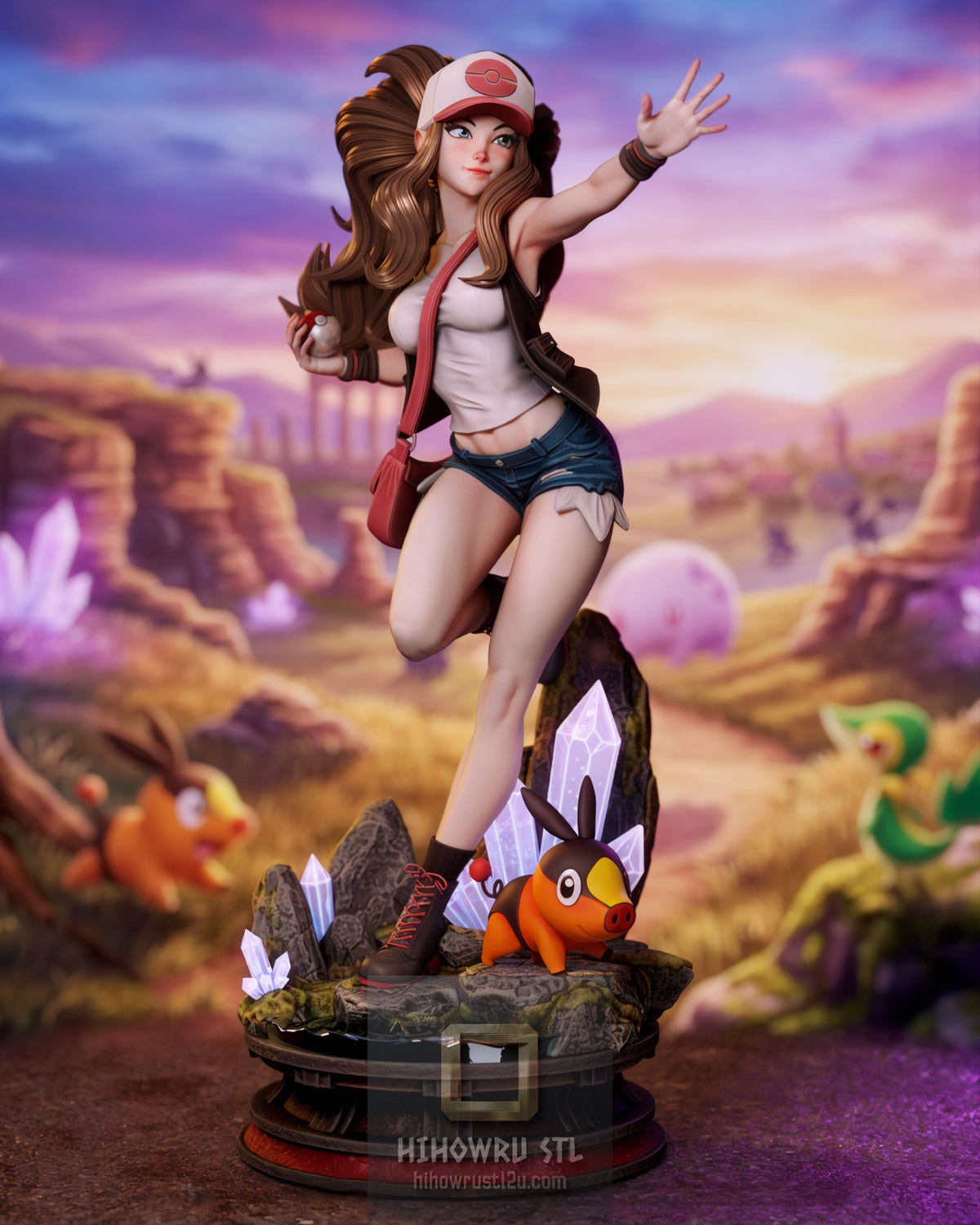 5538 Hilda NSFW - Pokemon - STL 3D Print Files