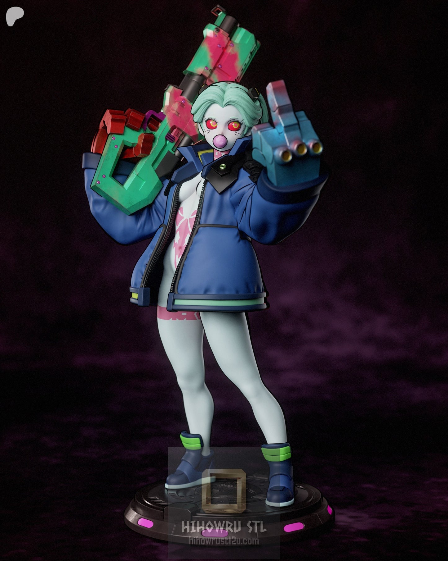 5274 Rebecca NSFW - Cyberpunk Edgerunners - STL 3D Print Files