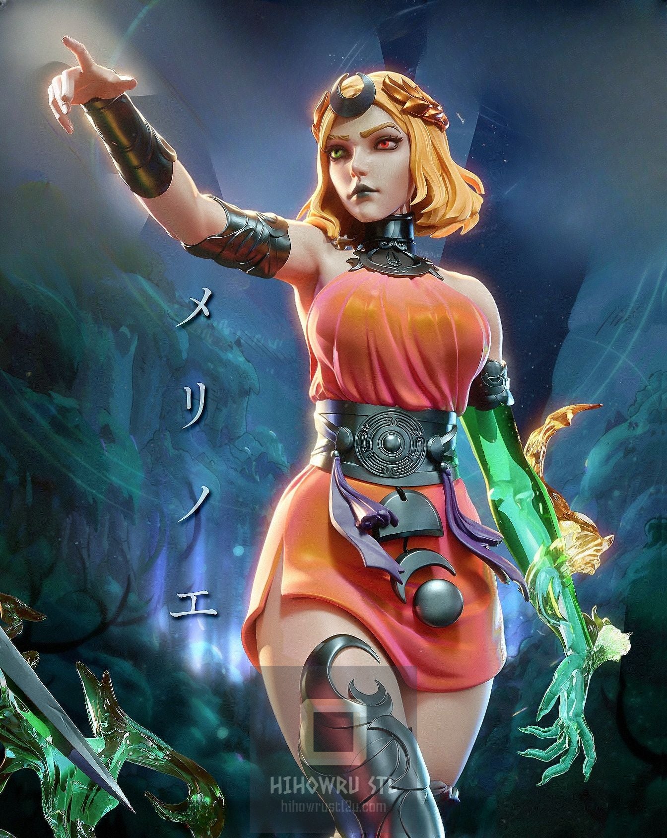 4509 Melinoë NSFW - Hades - STL 3D Print Files