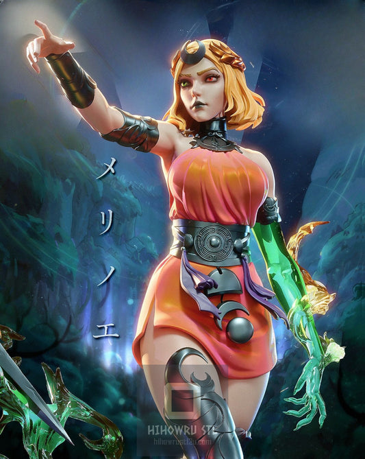 4509 Melinoë NSFW - Hades - STL 3D Print Files