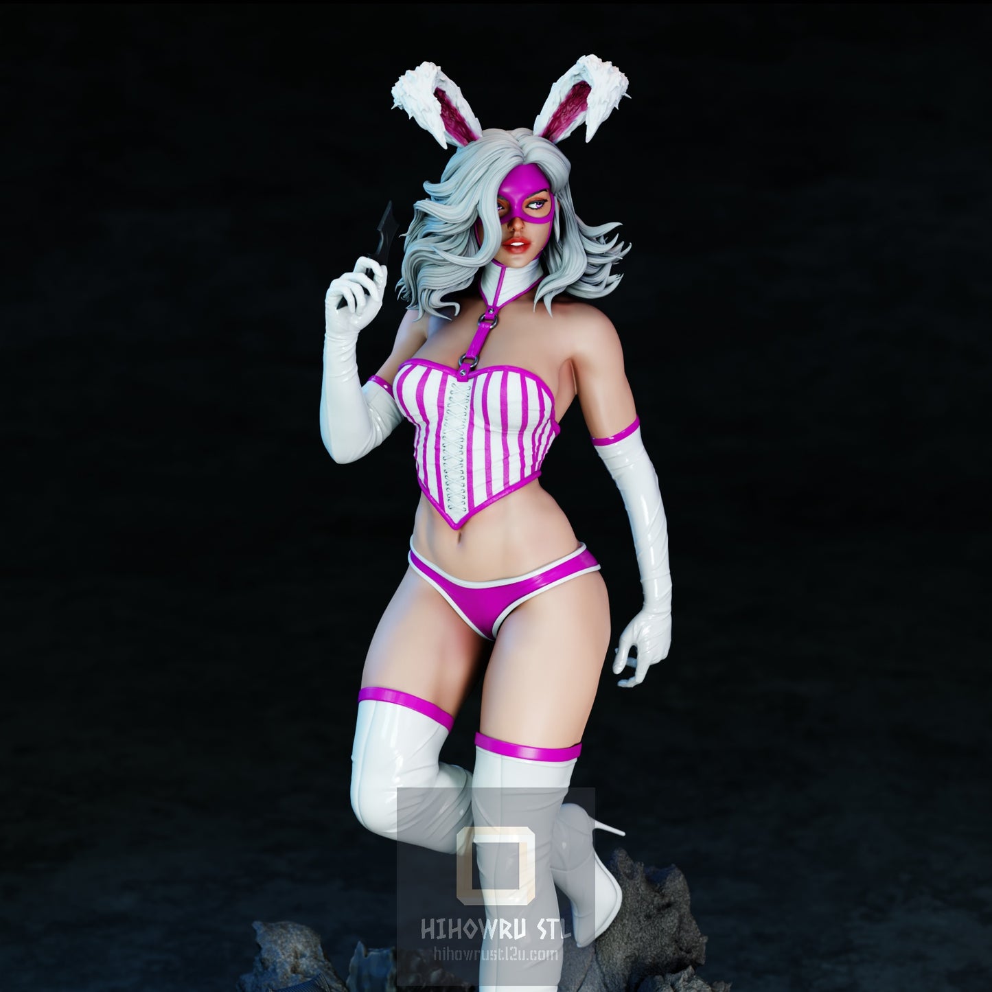 4408 Jaina Hudson NSFW - DC COMICS - STL 3D Print Files