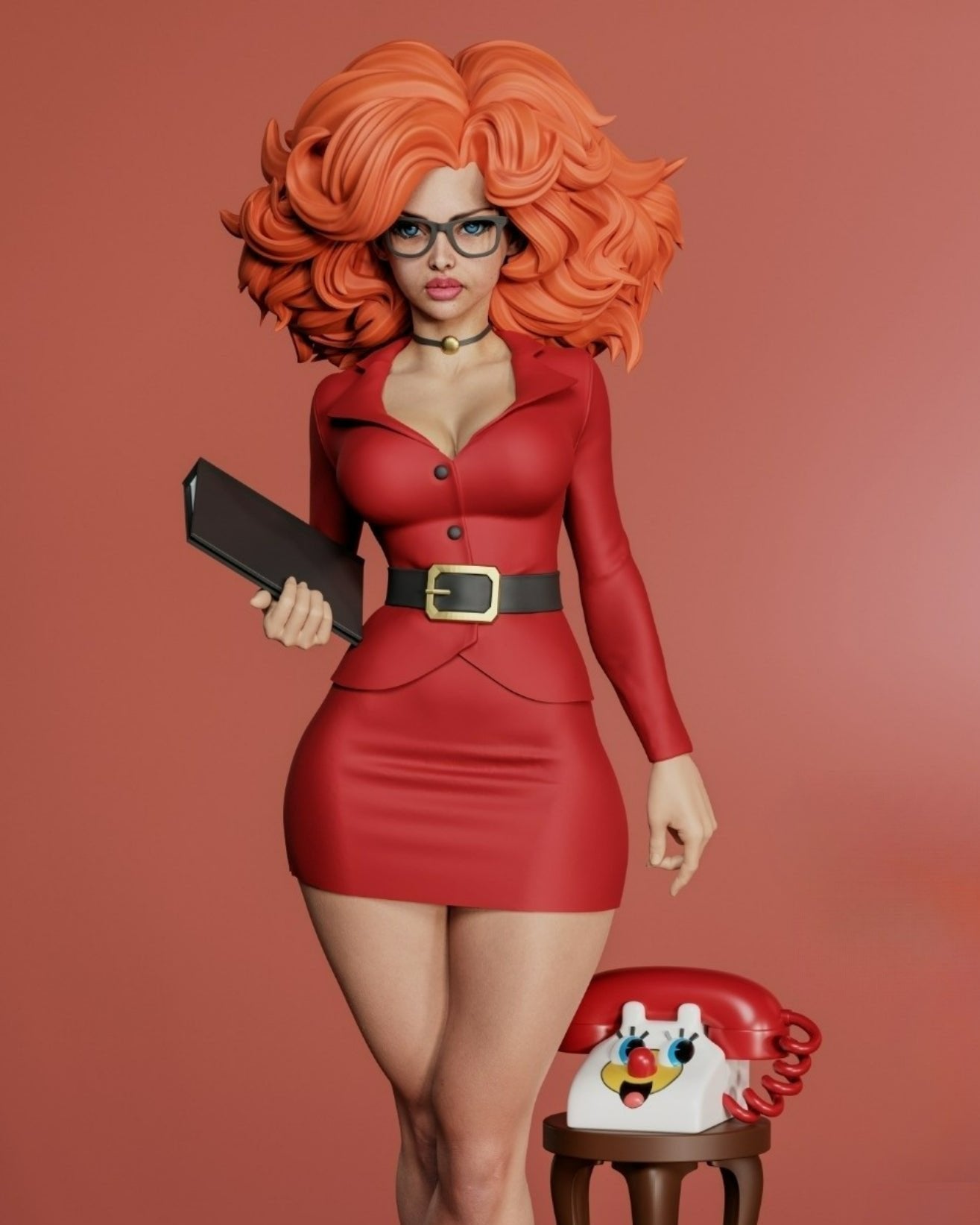 2948 Sara Bellum - Powerpuff Girls - STL 3D Print Files