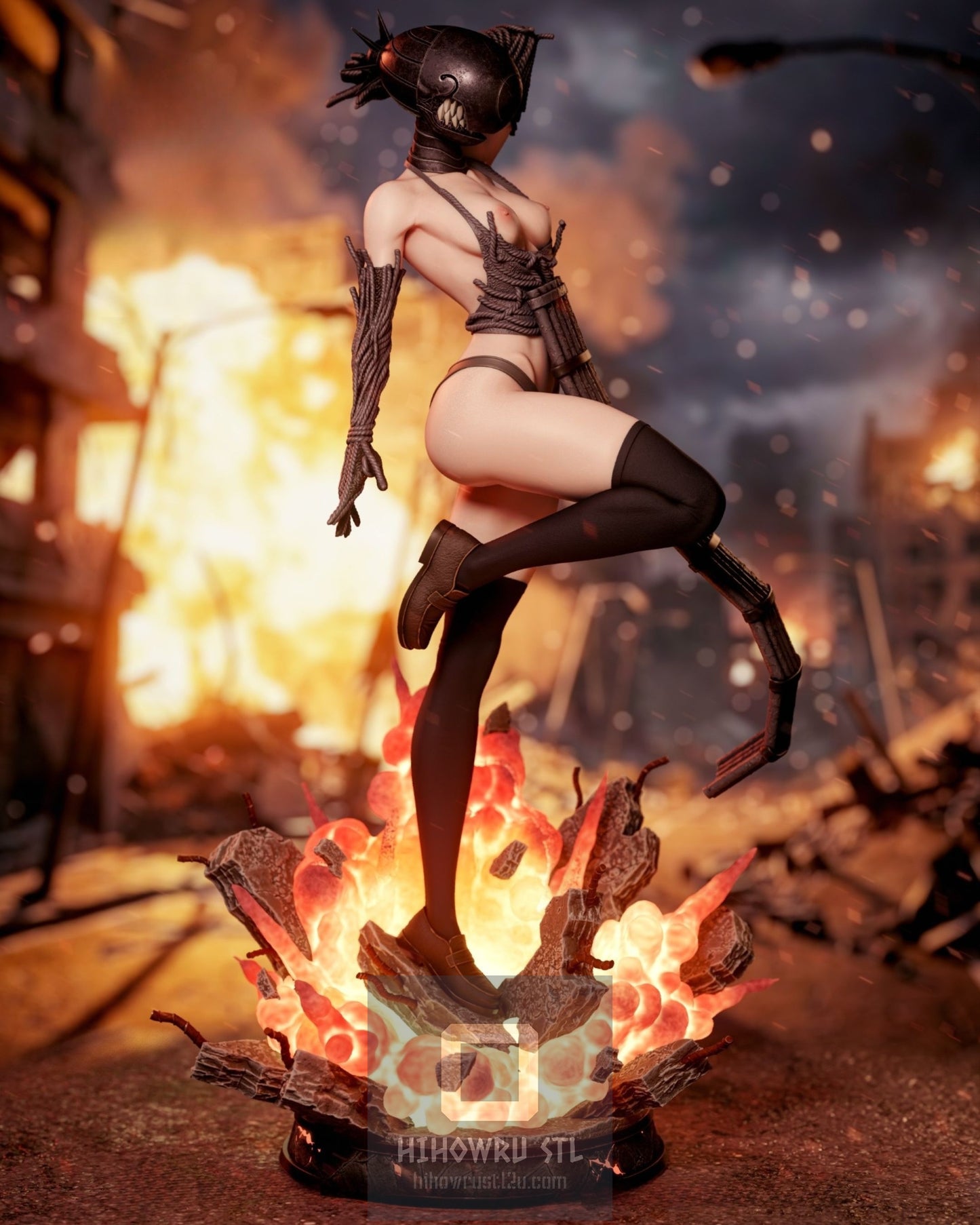 4893 Reze NSFW - Chainsaw Man - STL 3D Print Files