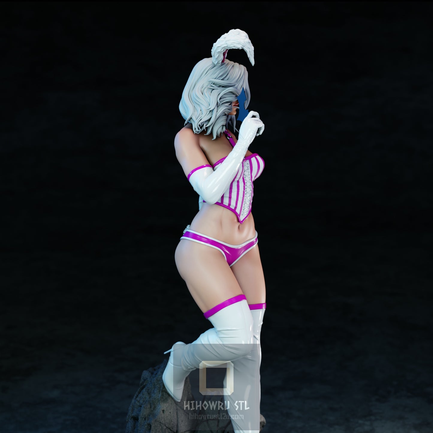 4408 Jaina Hudson NSFW - DC COMICS - STL 3D Print Files