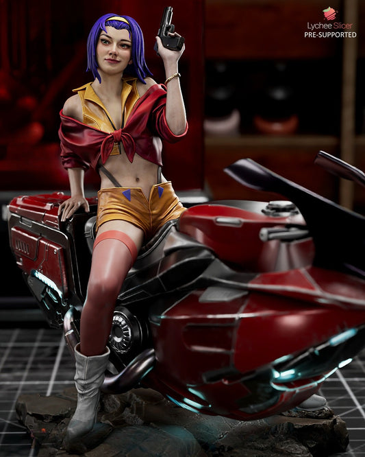 4008 Faye Valentine - Cowboy Bebop - STL 3D Print Files