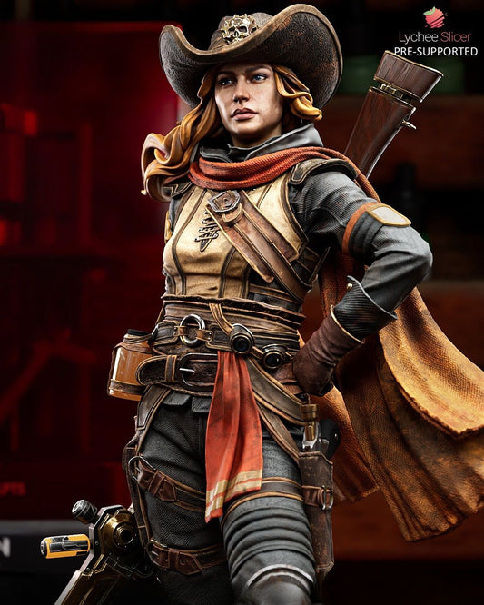 4009 Cowgirl - STL 3D Print Files