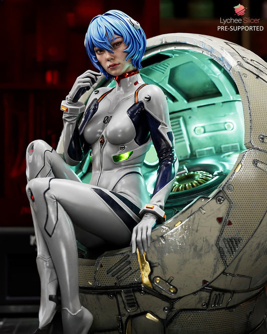 4010 Rei Ayanami - Evangelion - STL 3D Print Files