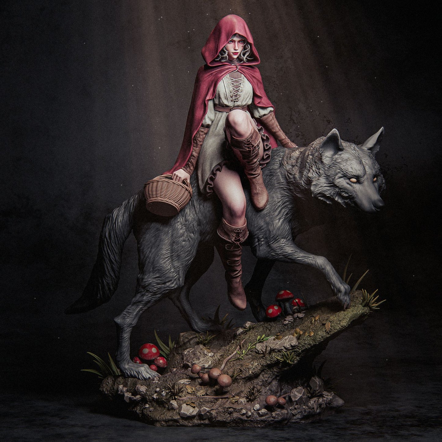 2525 Red Riding Hood - STL 3D Print Files