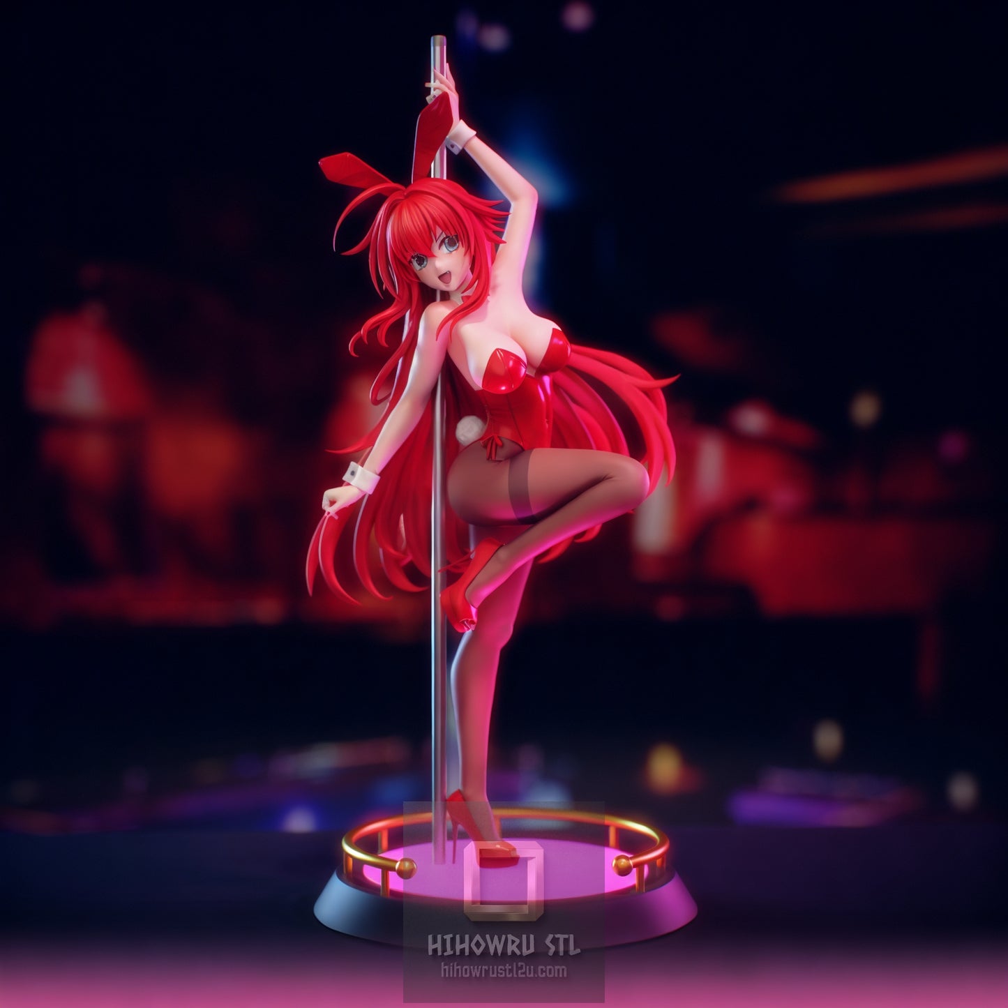 4995 Rias Gremory NSFW - High School DxD - STL 3D Print Files