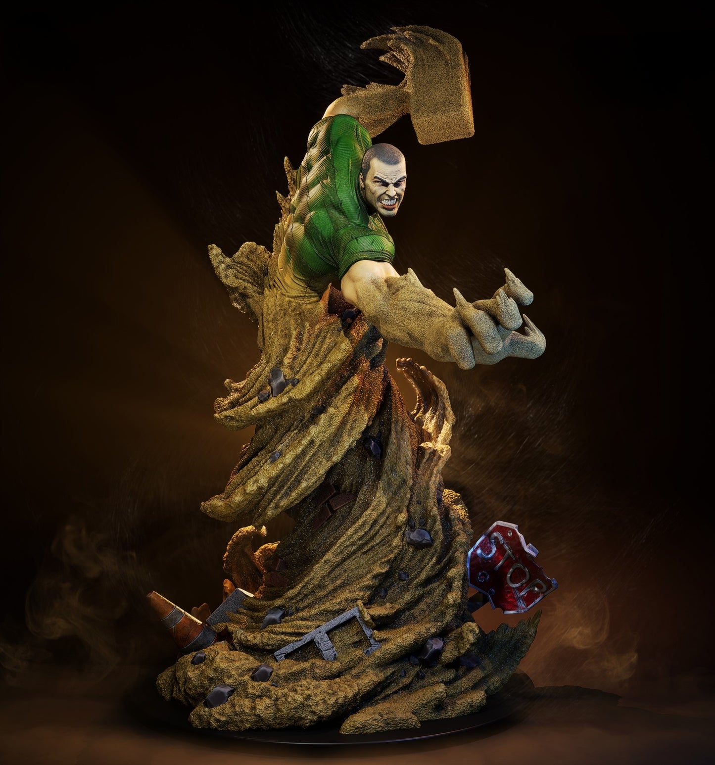 3164 Sandman - Marvel Comics - STL 3D Print Files