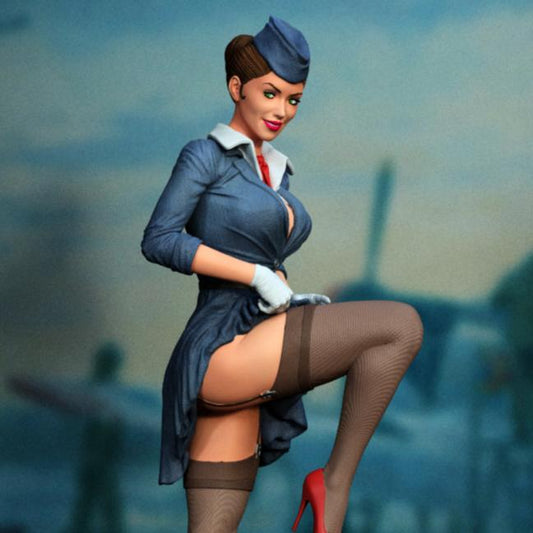 2936 Stewardess Pinup NSFW - STL 3D Print Files