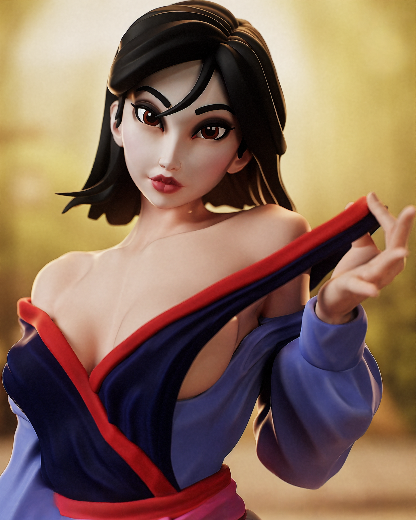 4968 Mulan NSFW - STL 3D Print Files