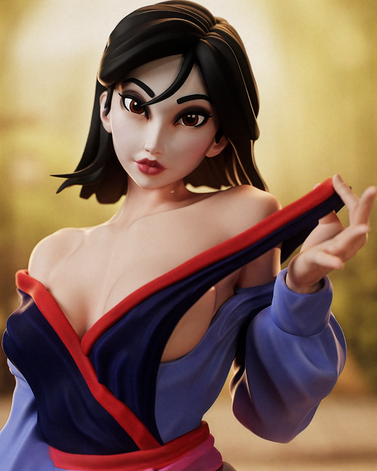 4968 Mulan NSFW - STL 3D Print Files