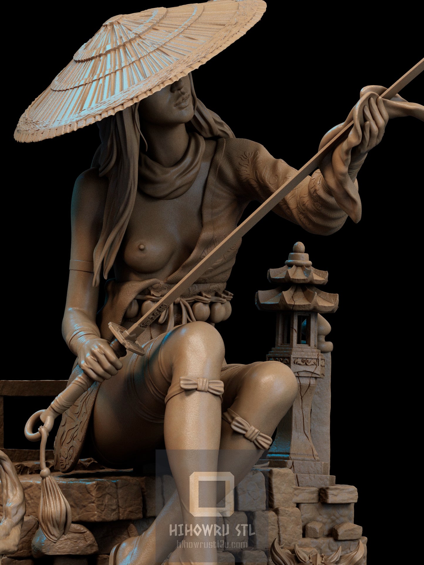 4348 Psylocke NSFW - X-men - STL 3D Print Files