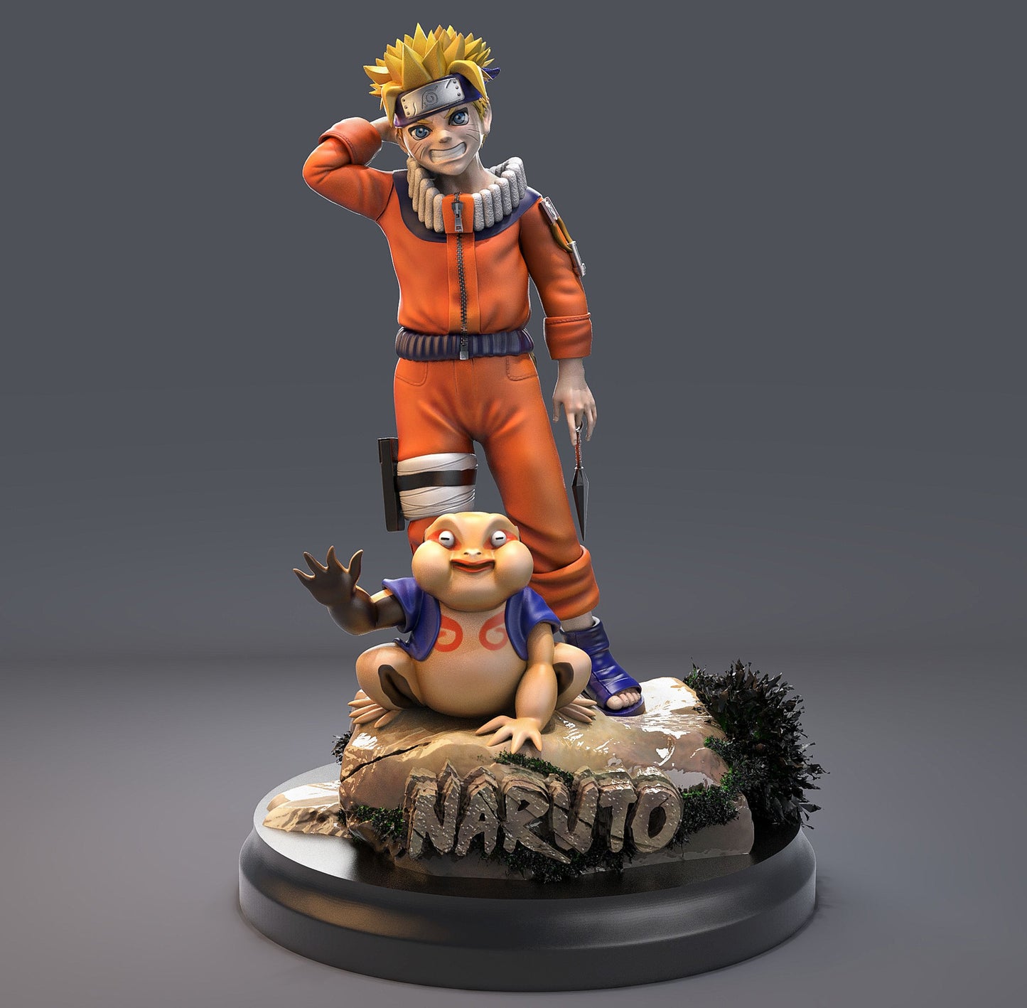 1742 Naruto Uzumaki - Naruto - STL 3D Print Files