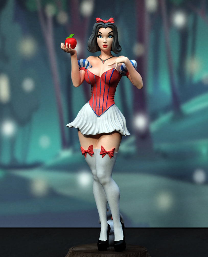 1744 Snowwhite NSFW - STL 3D Print Files