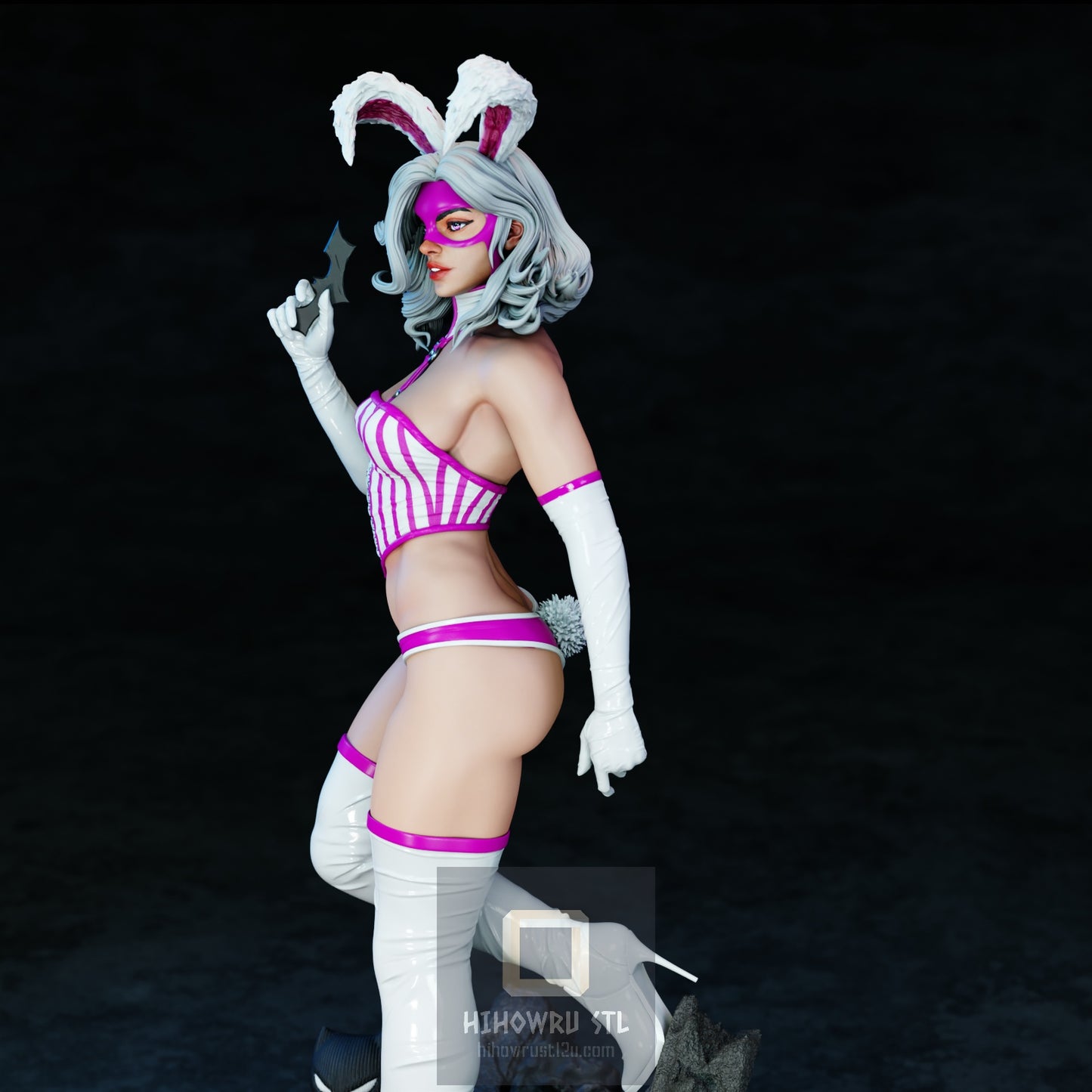 4408 Jaina Hudson NSFW - DC COMICS - STL 3D Print Files