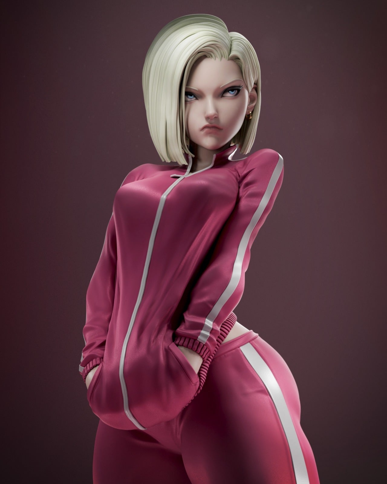 1768 Android 18 - Dragon Ball - STL 3D Print Files