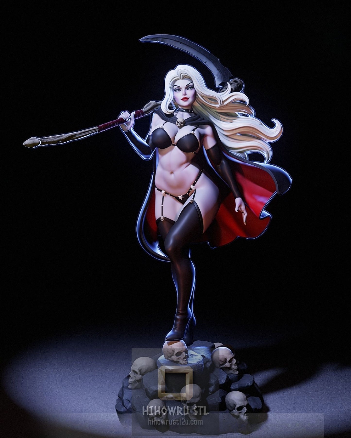 5394 Lady Death NSFW - STL 3D Print Files