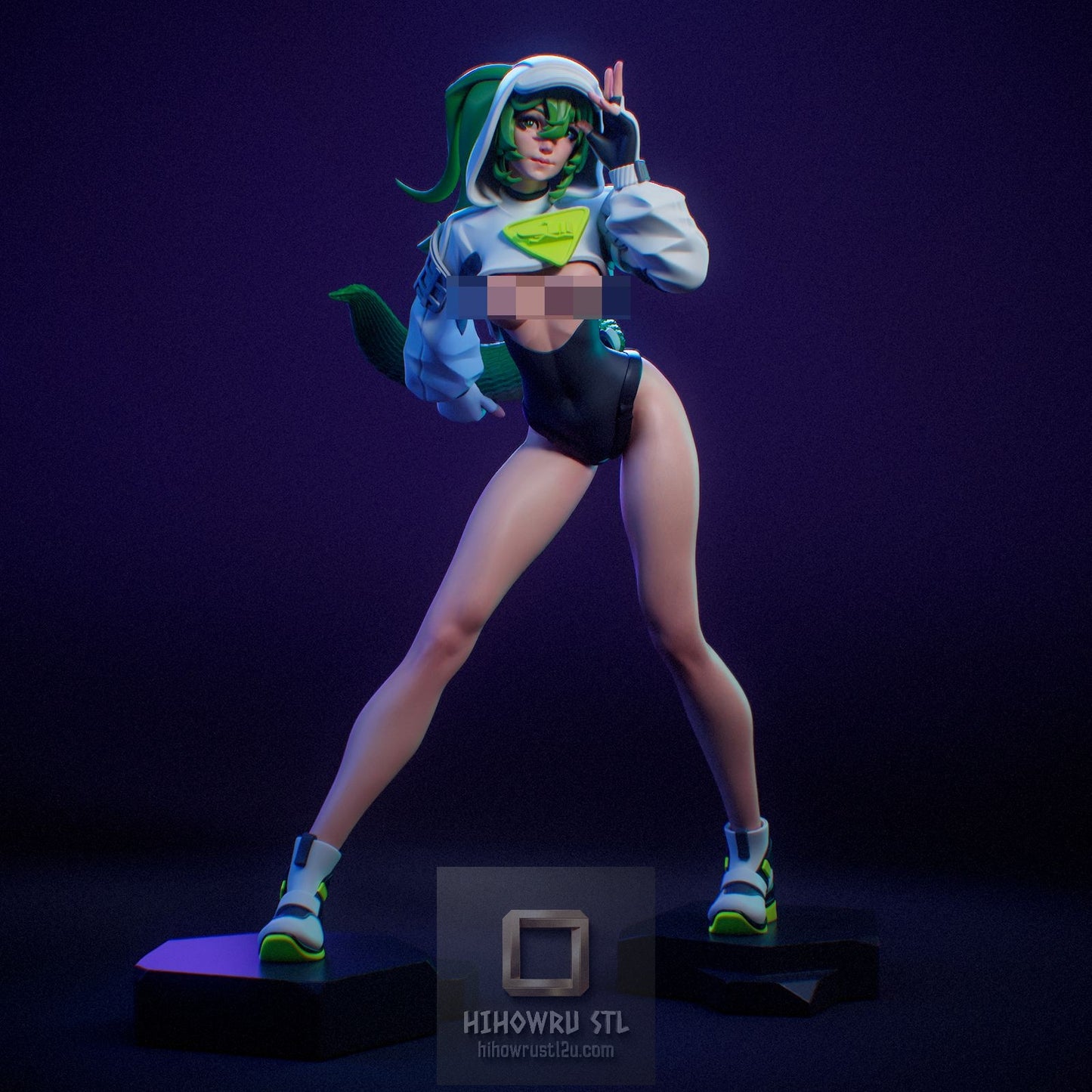 5498 Fluorite NSFW - Arknights: Endfield  - STL 3D Print Files