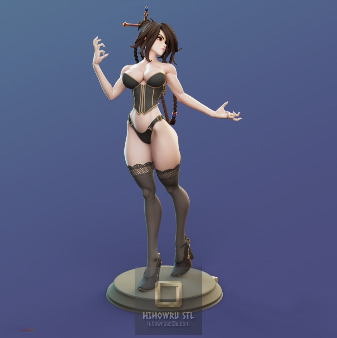 5243 Lulu NSFW - Final Fantasy - STL 3D Print Files