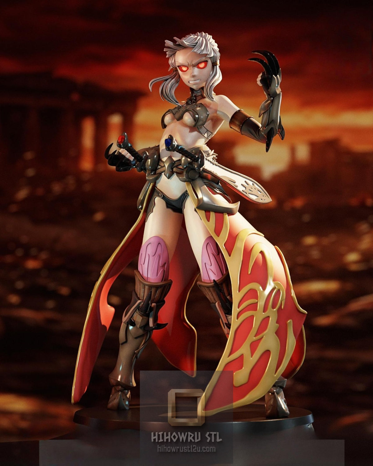 5574 Penthesilea NSFW - Fate/Grand Order  - STL 3D Print Files