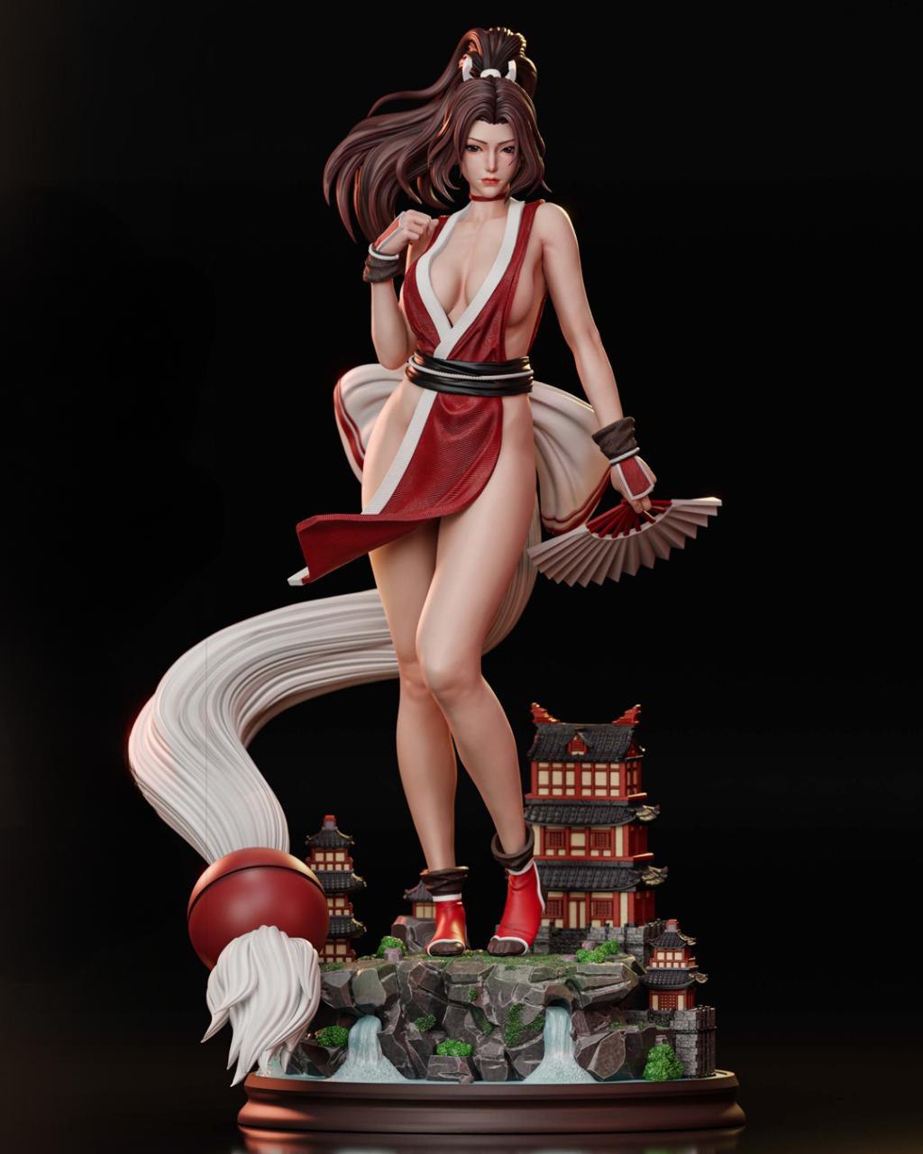 2317 Mai Shiranui Bikini - King of Fighters - STL 3D Print Files