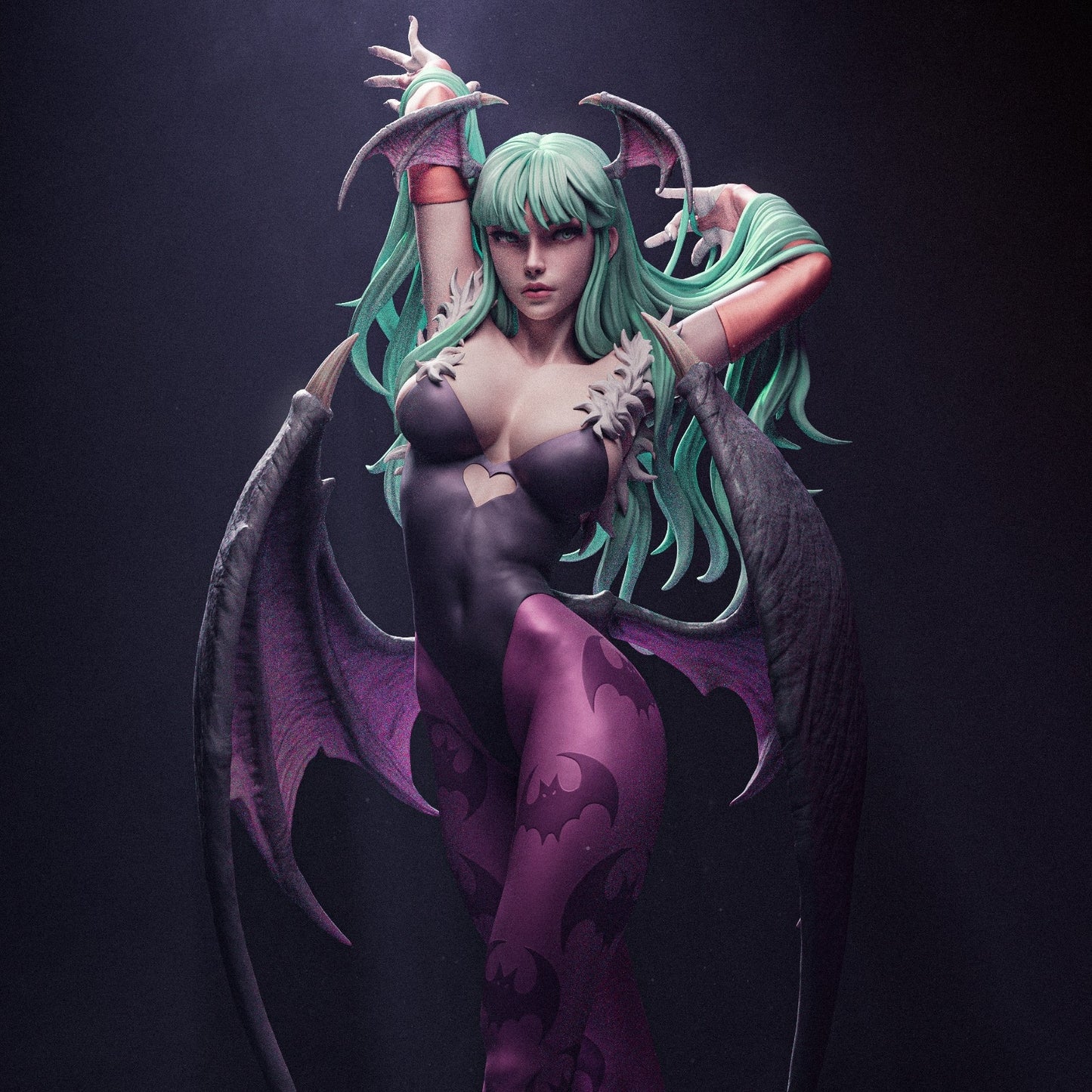 2313 Morrigan - Darkstalkers - STL 3D Print Files