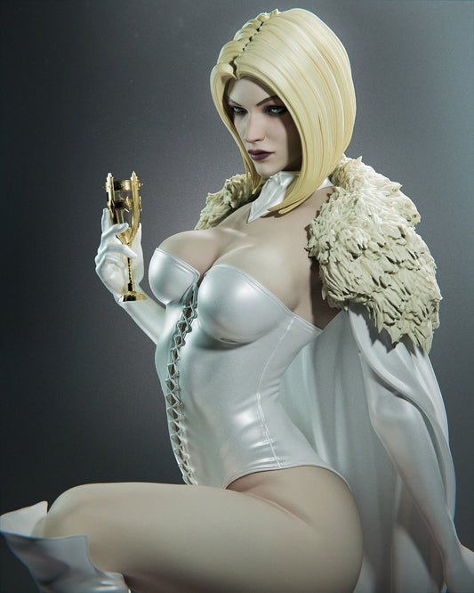 2424 Emma Frost - X-men - STL - 3d Print Files