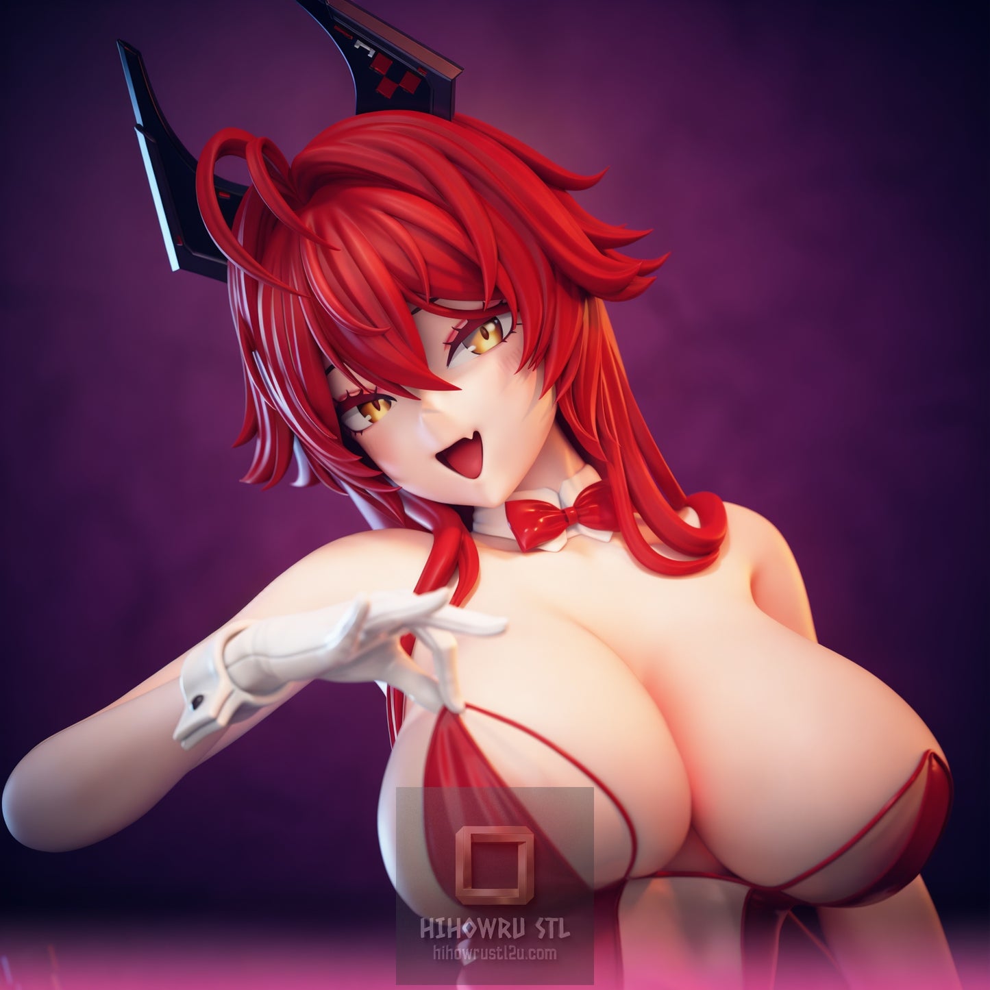 5000 Bunny Red Hood NSFW - Nikke Goddess of Victory - STL 3D Print Files