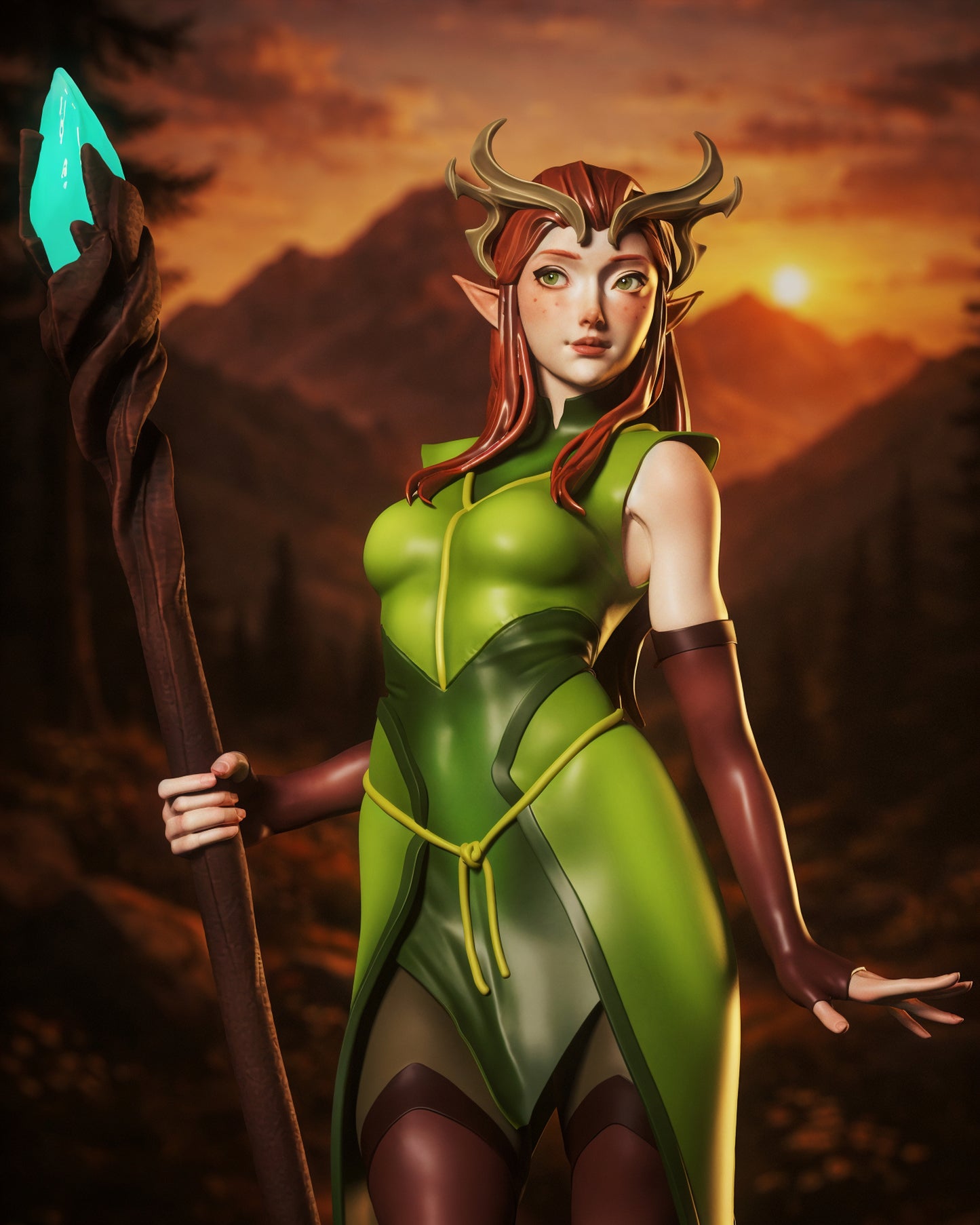 5092 Keyleth NSFW - Critical Role - STL 3D Print Files
