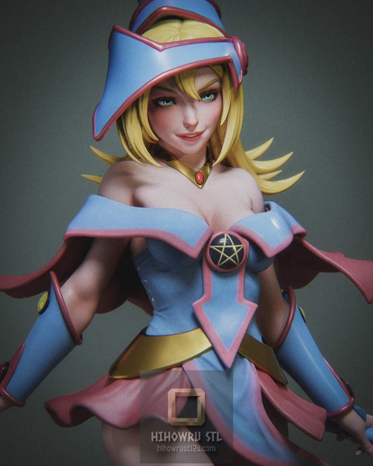 5466 Dark Magician Girl - Yu-Gi-Oh! - STL 3D Print Files