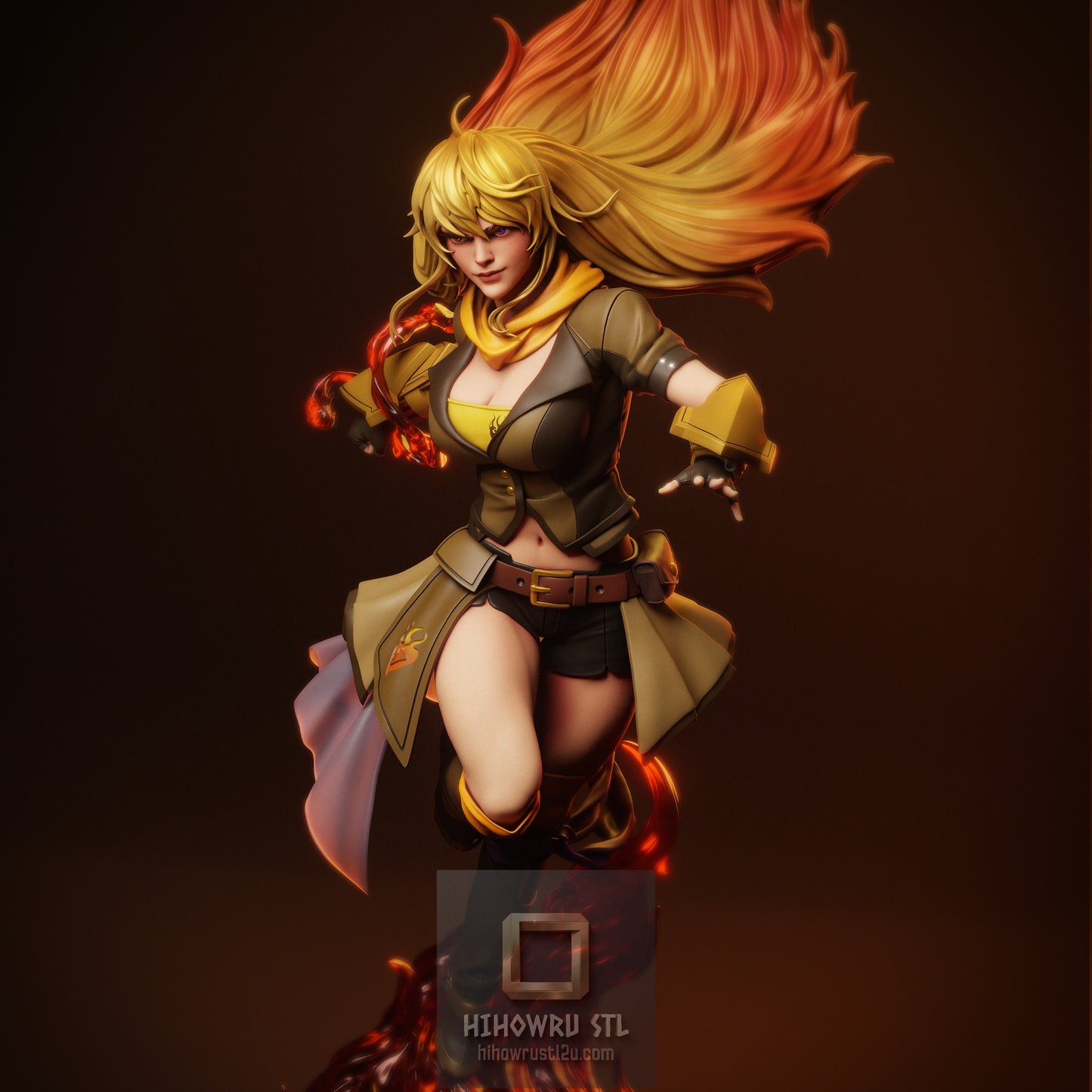 5367 Yang Xiao Long - RWBY - STL 3D Print Files