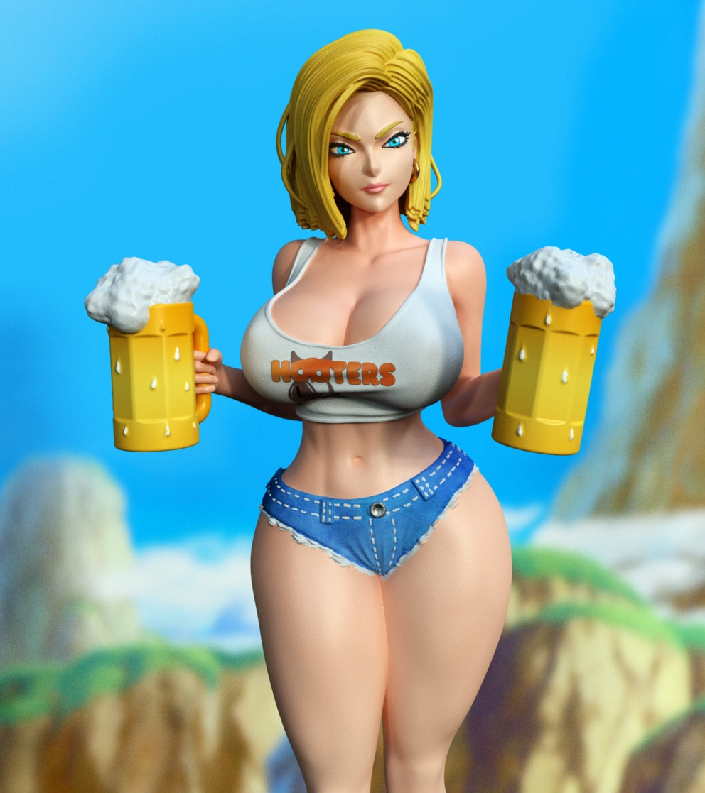 2450 Android 18 NSFW - Dragon Ball - STL 3D Print Files