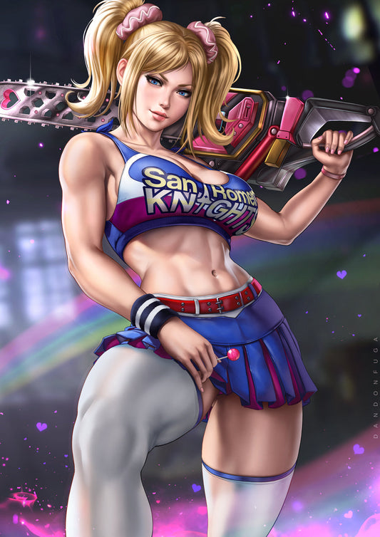 Lollipop Chainsaw NSFW - STL 3D Print Files 2