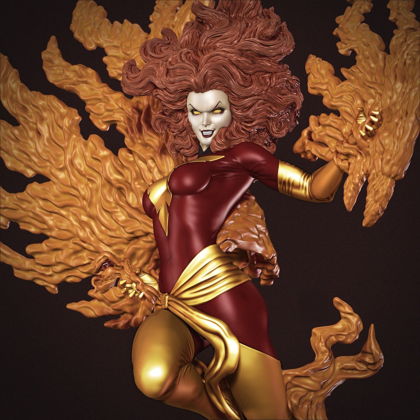 1631 Dark Phoenix - X-MEN - STL 3D Print Files 2