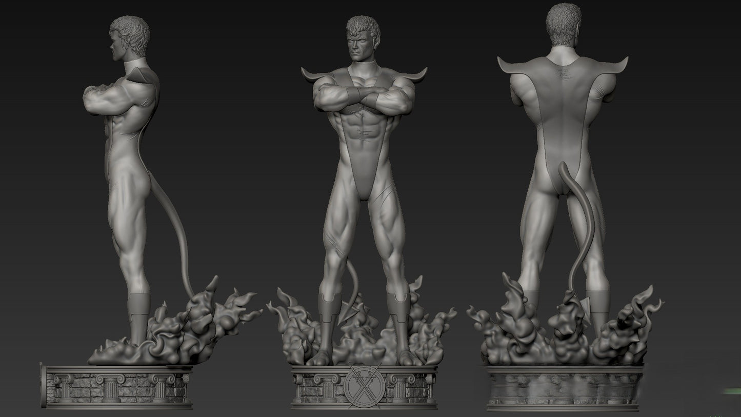 1754 Nightcrawler - X-men - STL 3D Print Files