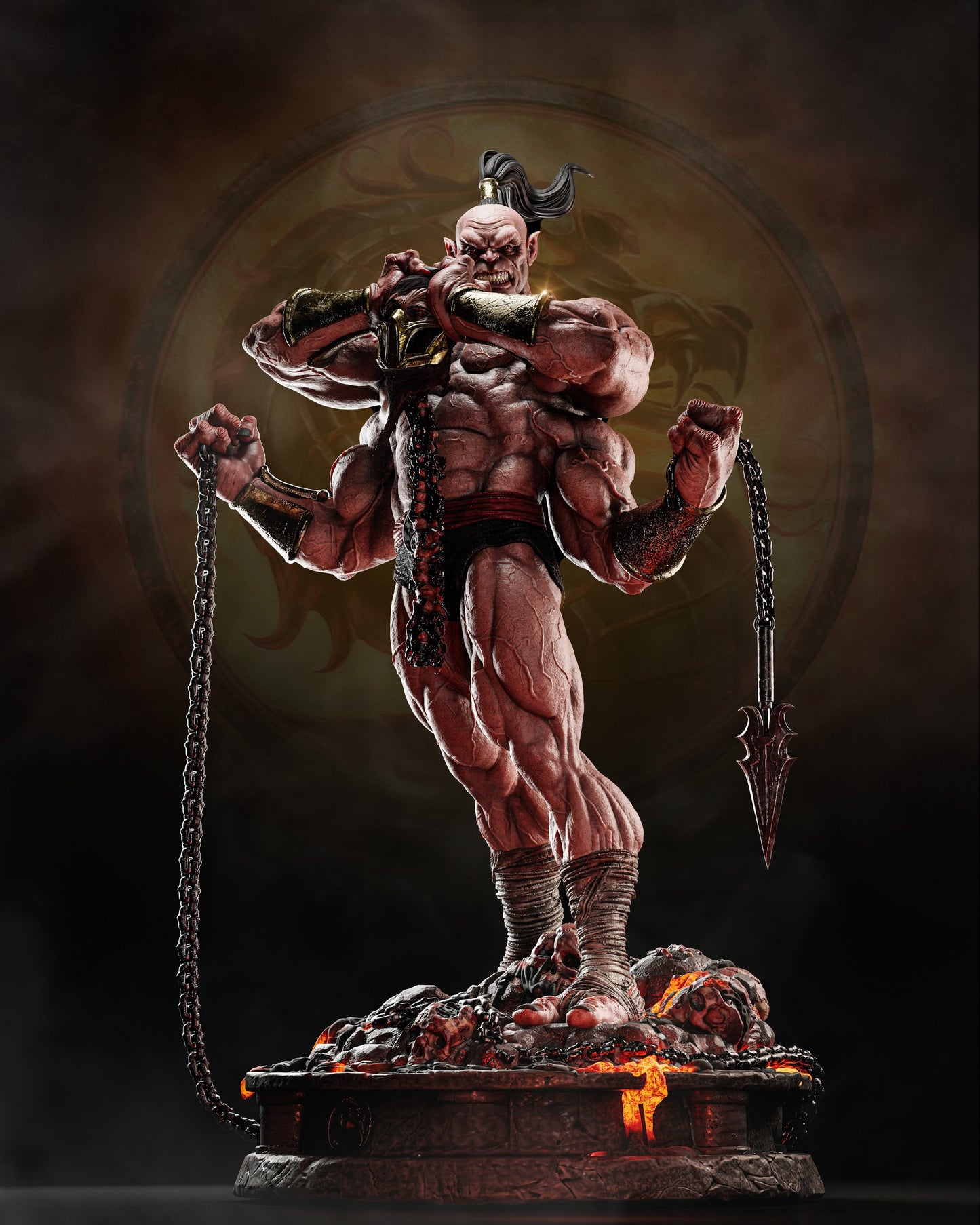 1931 Goro - Mortal Kombat - STL 3D Print Files